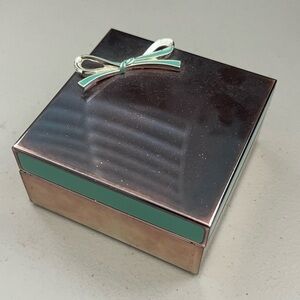 Silver Kate Spade Keepsake Jewelry Box
